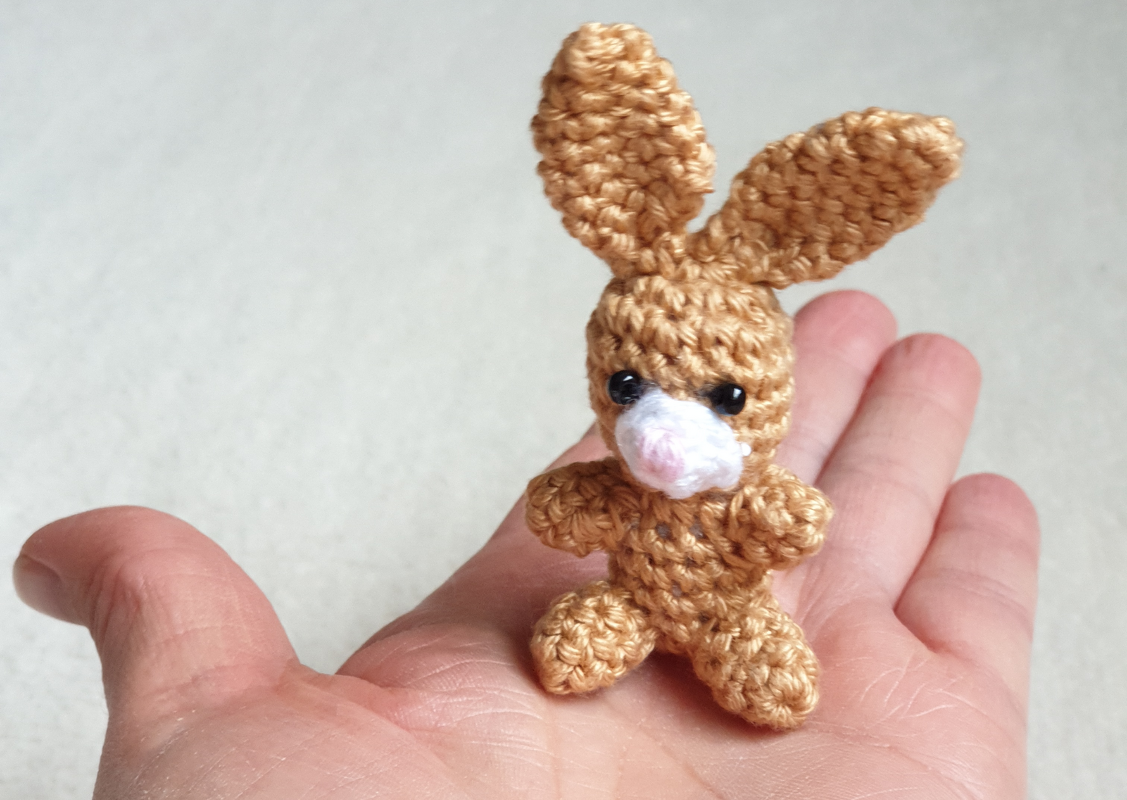 Häkelanleitung Waldtiere mini komplett, Hase, Reh, Fuchs, Bäume, Pilze - Bild 3