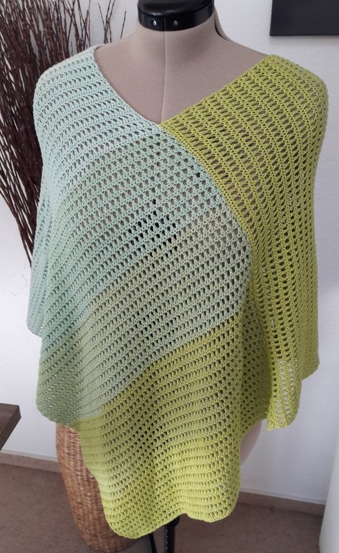 Häkelanleitung - Poncho "Loretta" - Bild 7