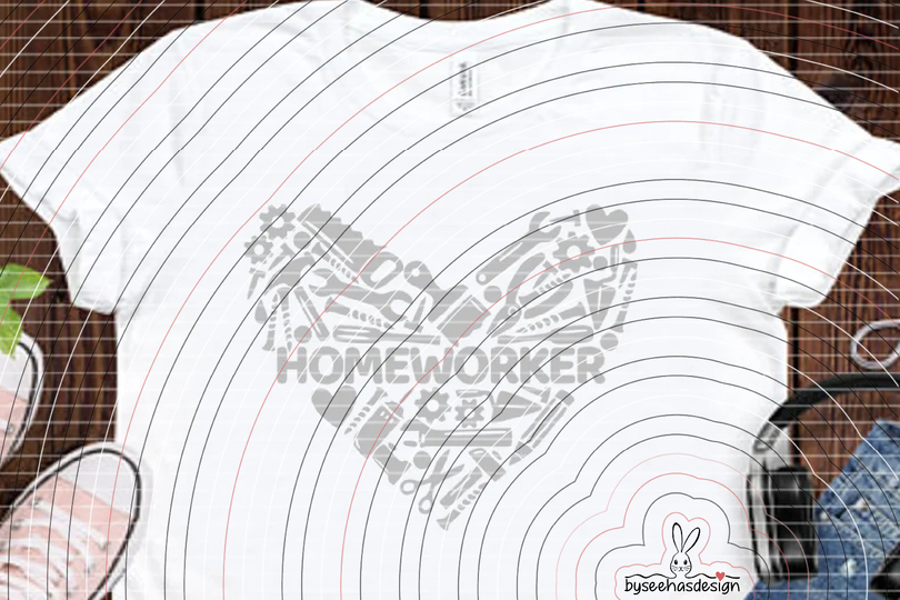 Herz Homeworker Plotterdatei SVG DXF