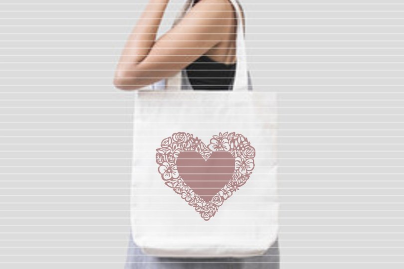 Herz Rahmen Plotterdatei SVG DXF