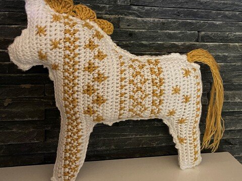 Häkelanleitung DALA Pferd