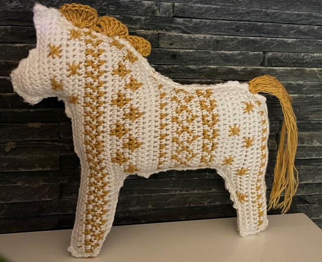 Häkelanleitung DALA Pferd