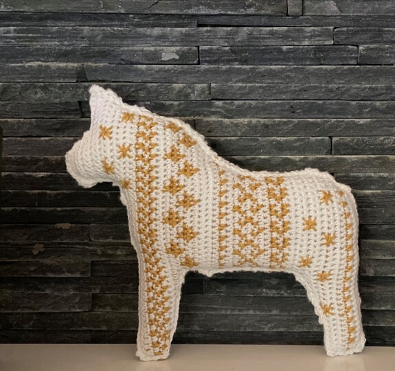 Häkelanleitung DALA Pferd