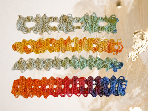 Bordüren-Set Raffuru - Häkelanleitung