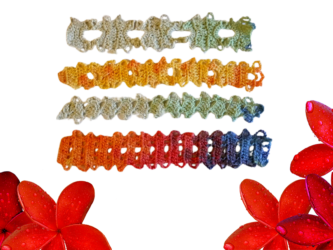 Bordüren-Set Raffuru - Häkelanleitung - Bild 10