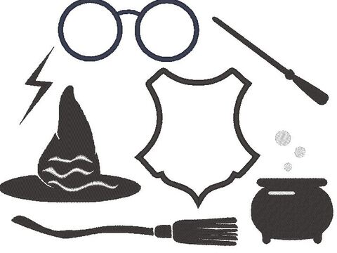 Stickdatei Zauberer Zauberlehrling