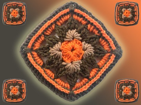 schnelles Grannymuster "Flamelchen"