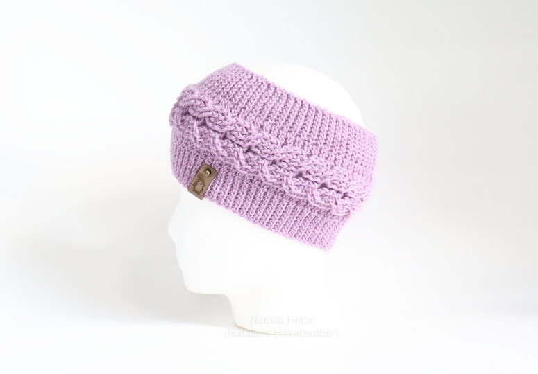 2 PDFs Spar-Set: Stirnband & Handstulpen mit Zopfmuster