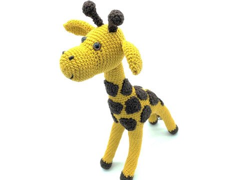 Häkelanleitung Giraffe Gerda