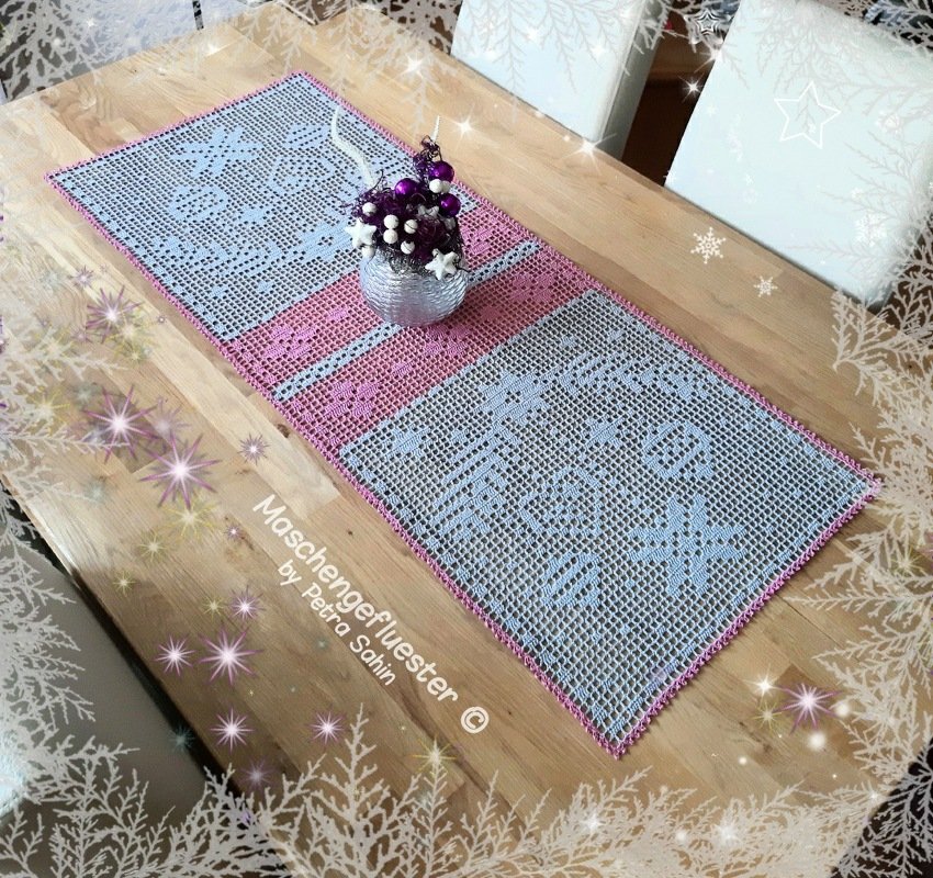 Weihnachts Tischläufer  "Jingle Bells"