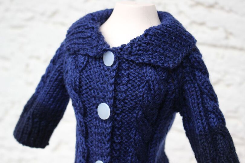 Dolls Jacket Knitting Pattern