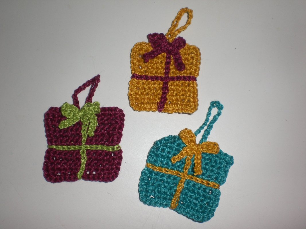 Häkelanleitung Geschenkanhänger