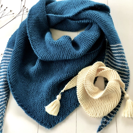 Strickanleitung – Stricktuch MILA & MILI – No.236