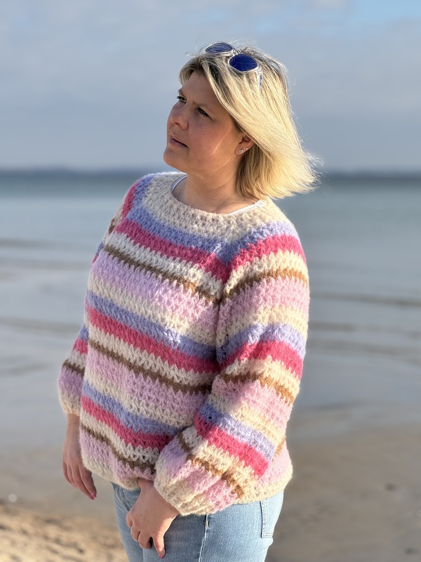 Häkelanleitung Pullover Träumchen Größe 34-56 - Bild 3