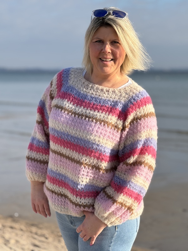 Häkelanleitung Pullover Träumchen Größe 34-56