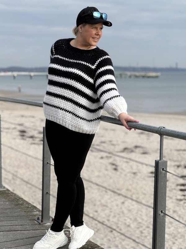 Häkelanleitung Pullover Träumchen Größe 34-56