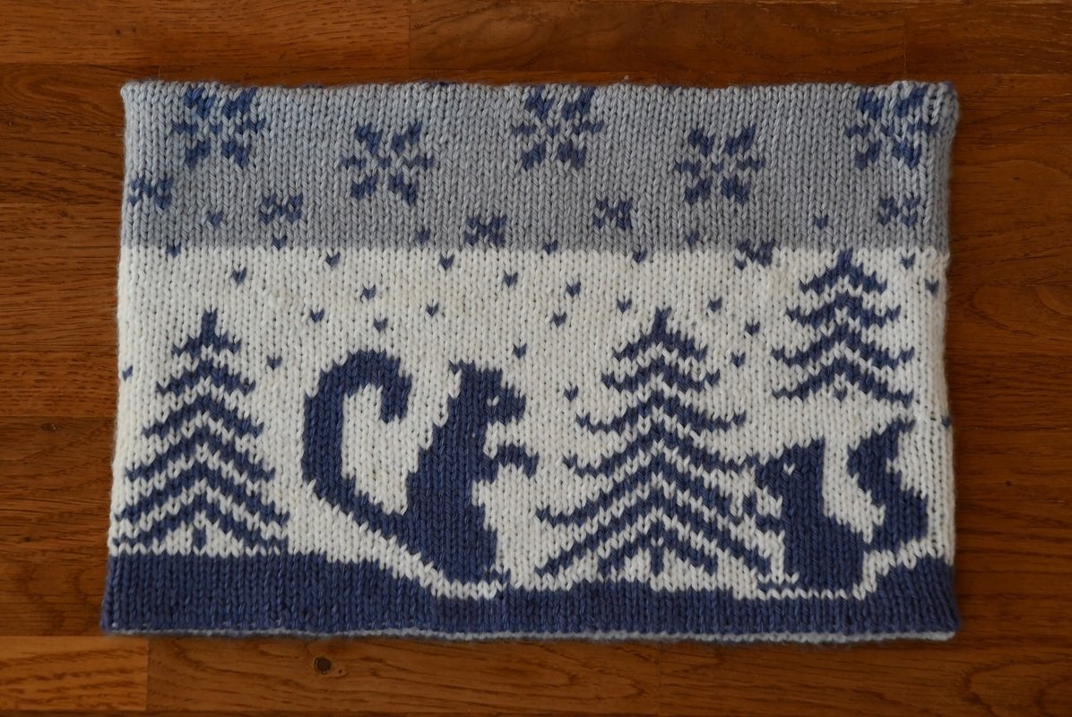Knitting Pattern Cowl "Winterdream" - in double knitting - Image 6