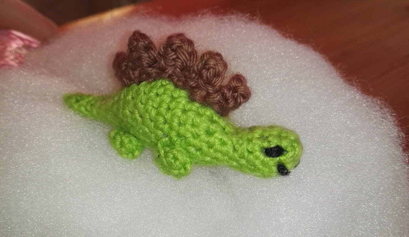 Häkelanleitung Mini-Dinosaurier - Bild 3