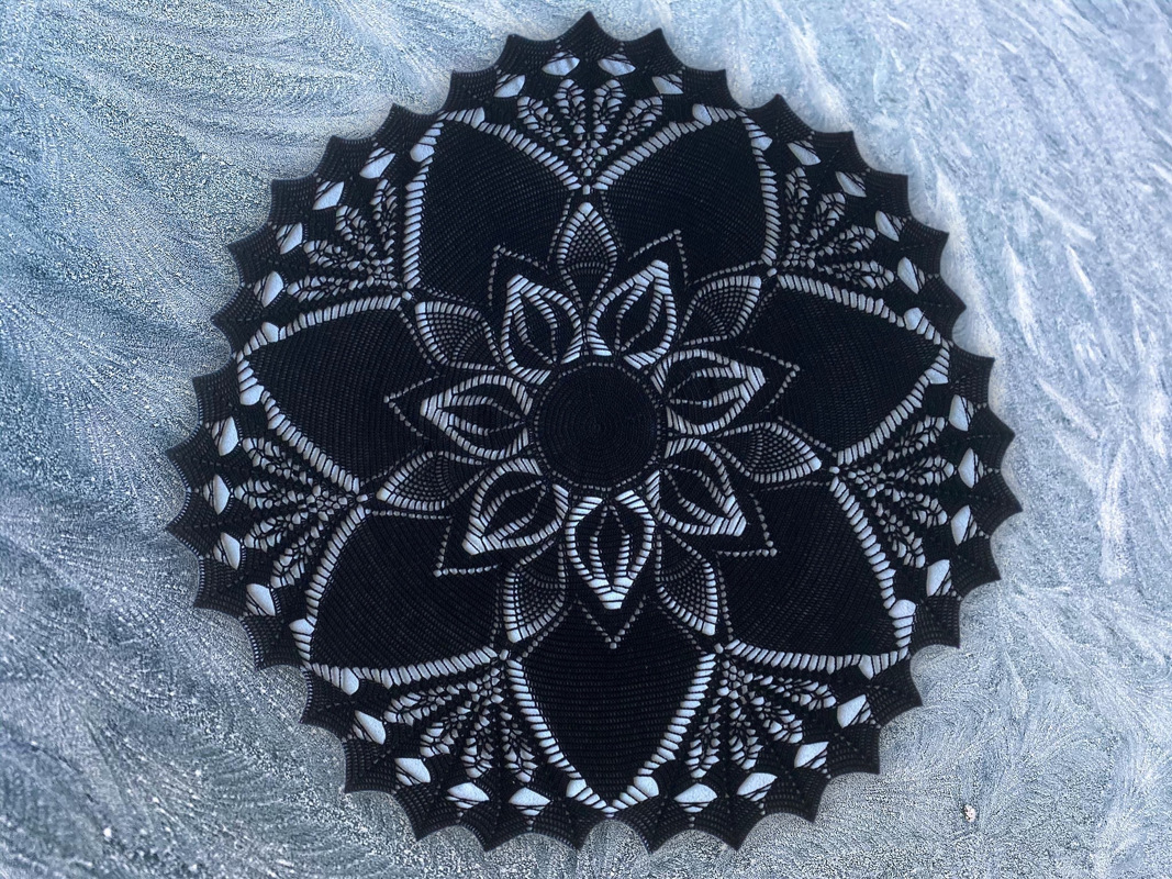 Crochet pattern Ipheion in rounds