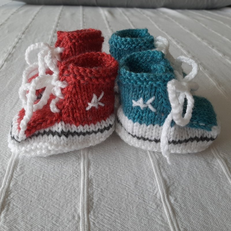 Strickanleitung Baby Booties - Bild 3