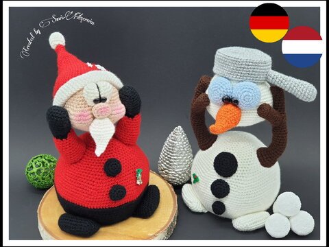 Häkelanleitung &quot;Kopflos durch die Weihnachtszeit&quot;