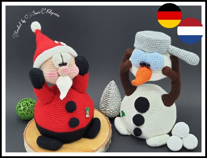 Häkelanleitung "Kopflos durch die Weihnachtszeit"