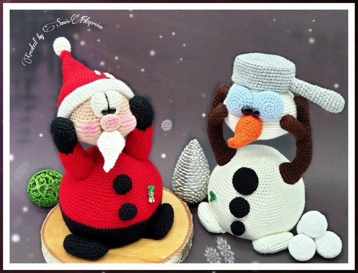 Häkelanleitung "Kopflos durch die Weihnachtszeit"