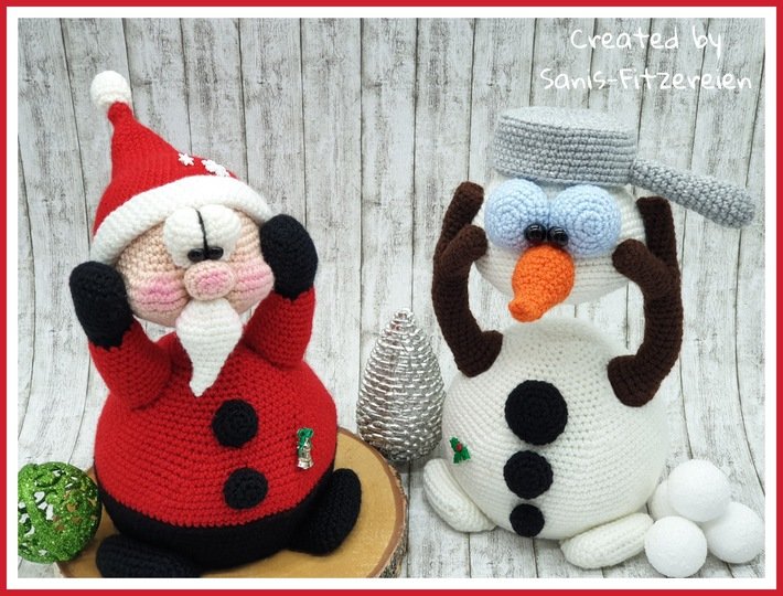 Häkelanleitung "Kopflos durch die Weihnachtszeit"