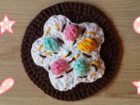 Anleitung Landlady´s Adventskalender Teil 3: Runder Lebkuchen