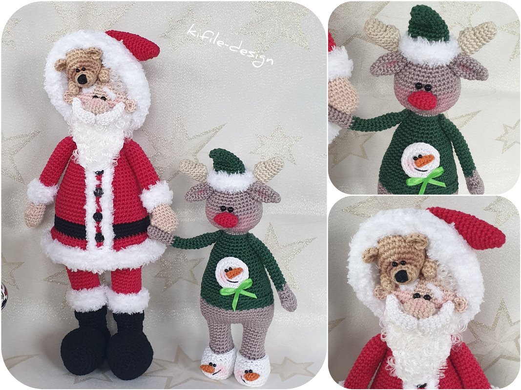 Häkelanleitung Wir warten auf Weihnachten