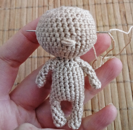 Pattern Chibi tiny doll base