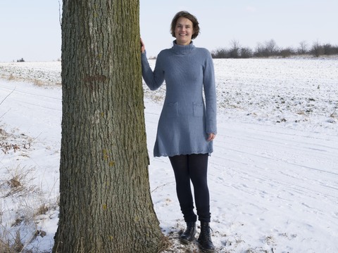 Strickanleitung langärmeliges Kleid "Juleboda"