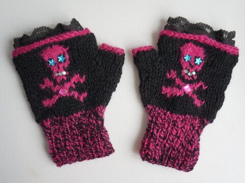 Pulswärmer Gothic Girl