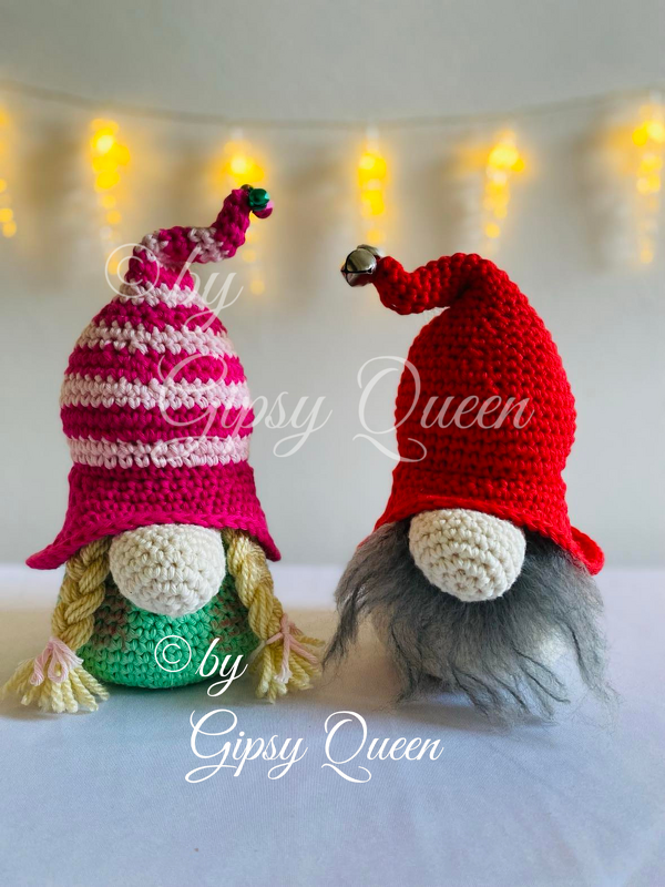 Häkelanleitung Wichtel "Willi &amp; Wally" – DIY Deko, Amigurumi Wichtel