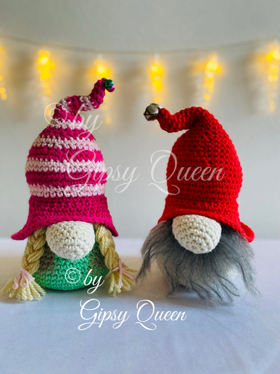 Häkelanleitung Wichtel "Willi & Wally" – DIY Deko, Amigurumi Wichtel