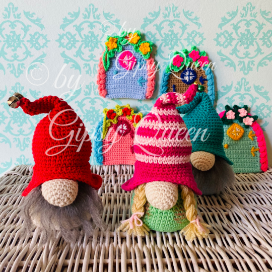 Häkelanleitung Wichtel "Willi & Wally" – DIY Deko, Amigurumi Wichtel