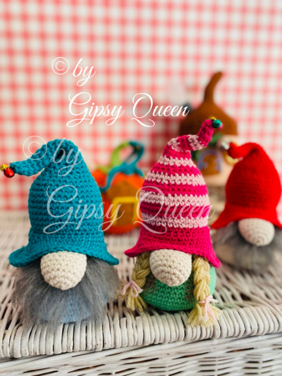 Häkelanleitung Wichtel "Willi & Wally" – DIY Deko, Amigurumi Wichtel