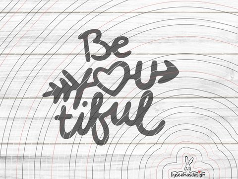 Beyoutiful Plotterdatei SVG DXF