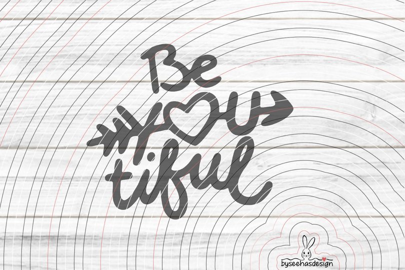 Beyoutiful Plotterdatei SVG DXF