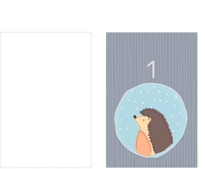 Adventskalender zum Ausdrucken