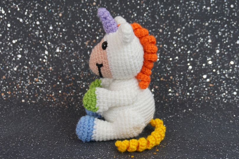 Einhorn LUCY Häkelanleitung