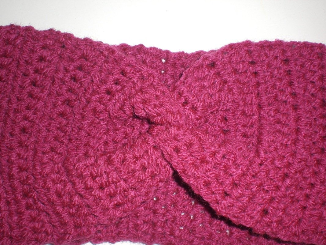 Häkelanleitung Stirnband und Pulswärmer Set - Bild 5