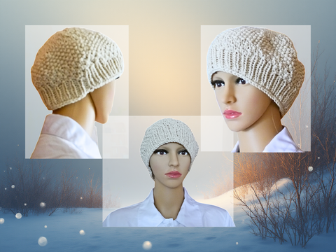 Mütze Kyappu - Strickanleitung