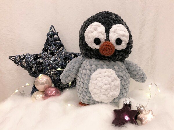 Anleitung Pinguinbaby Mia
