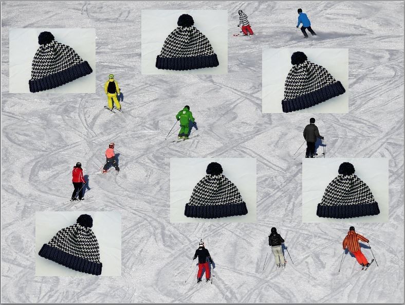 Klassische Pudelmütze Claire