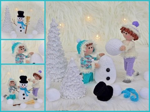 Wir bauen einen Schneemann - Winterkinder 2020