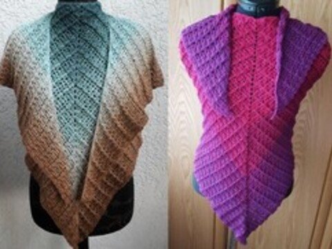 Häkelanleitung Dreieckstuch "Leichti"