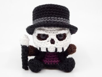 Amigurumi Baron Samedi Crochet Pattern