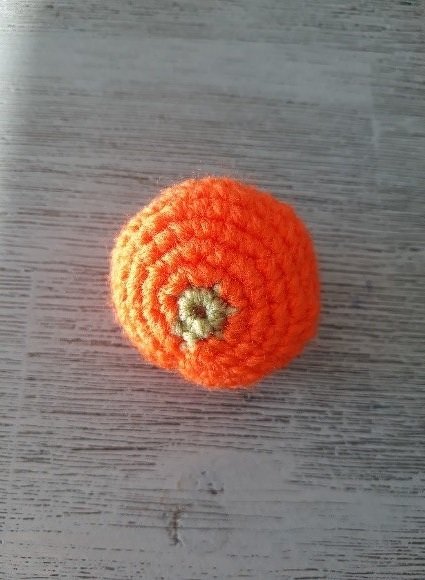 Anleitung Mandarine für die Kinderküche Kaufmannsladen