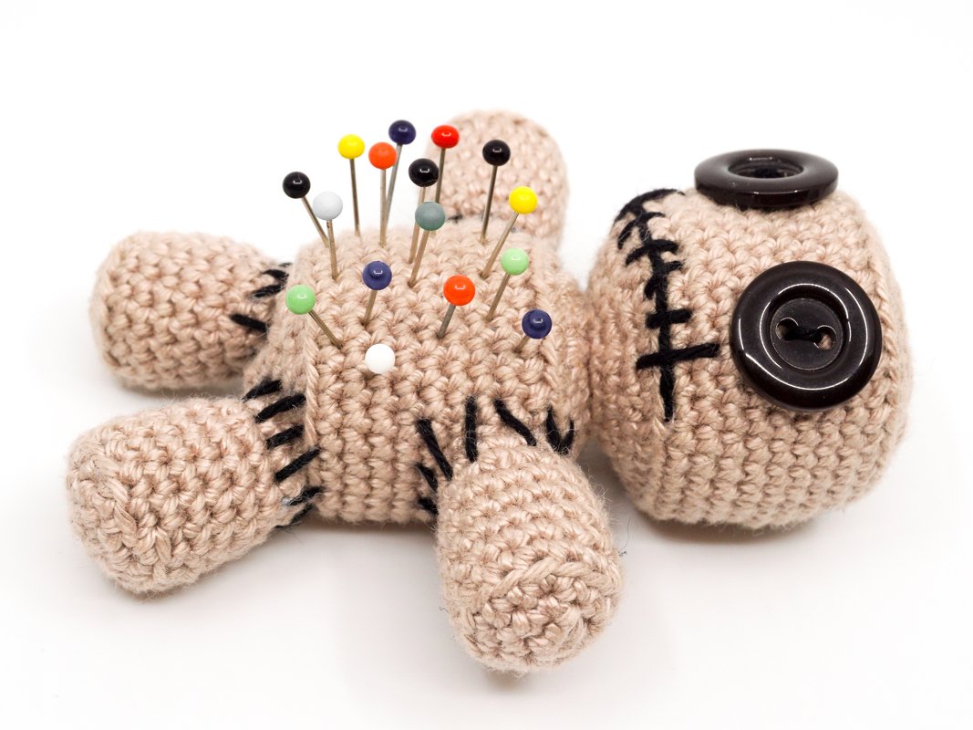 Amigurumi Voodoo Doll Pincushion Crochet Pattern - Image 6